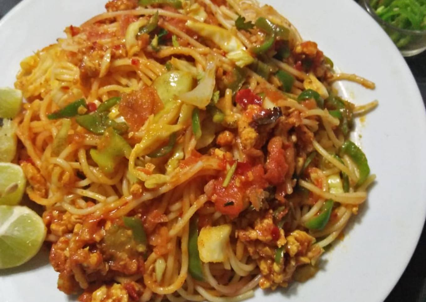 Khosa style spaghetti