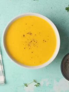 Sütőtök krémleves recept fotója