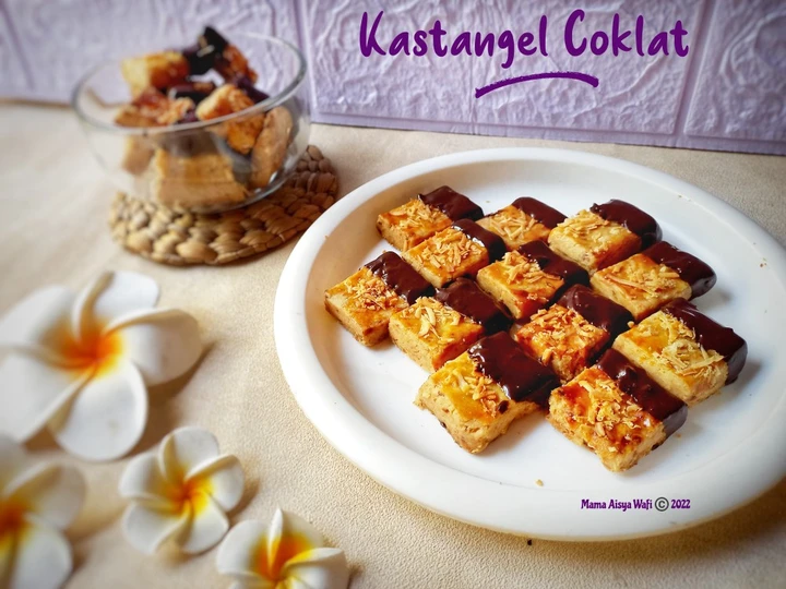 Langkah Mudah untuk Membuat Resep Kastangel Coklat Ekonomis (Tanpa telur, mixer, cetakan, oven) yang  Bikin Ketagihan Anti Ribet, Bisa Manjain Lidah