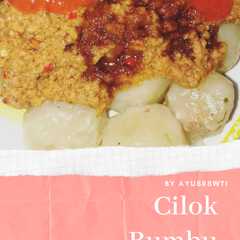 A picture of Cilok bumbu kacang yahud.