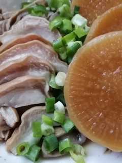 滷蘿蔔豬肚 的食譜成品照片