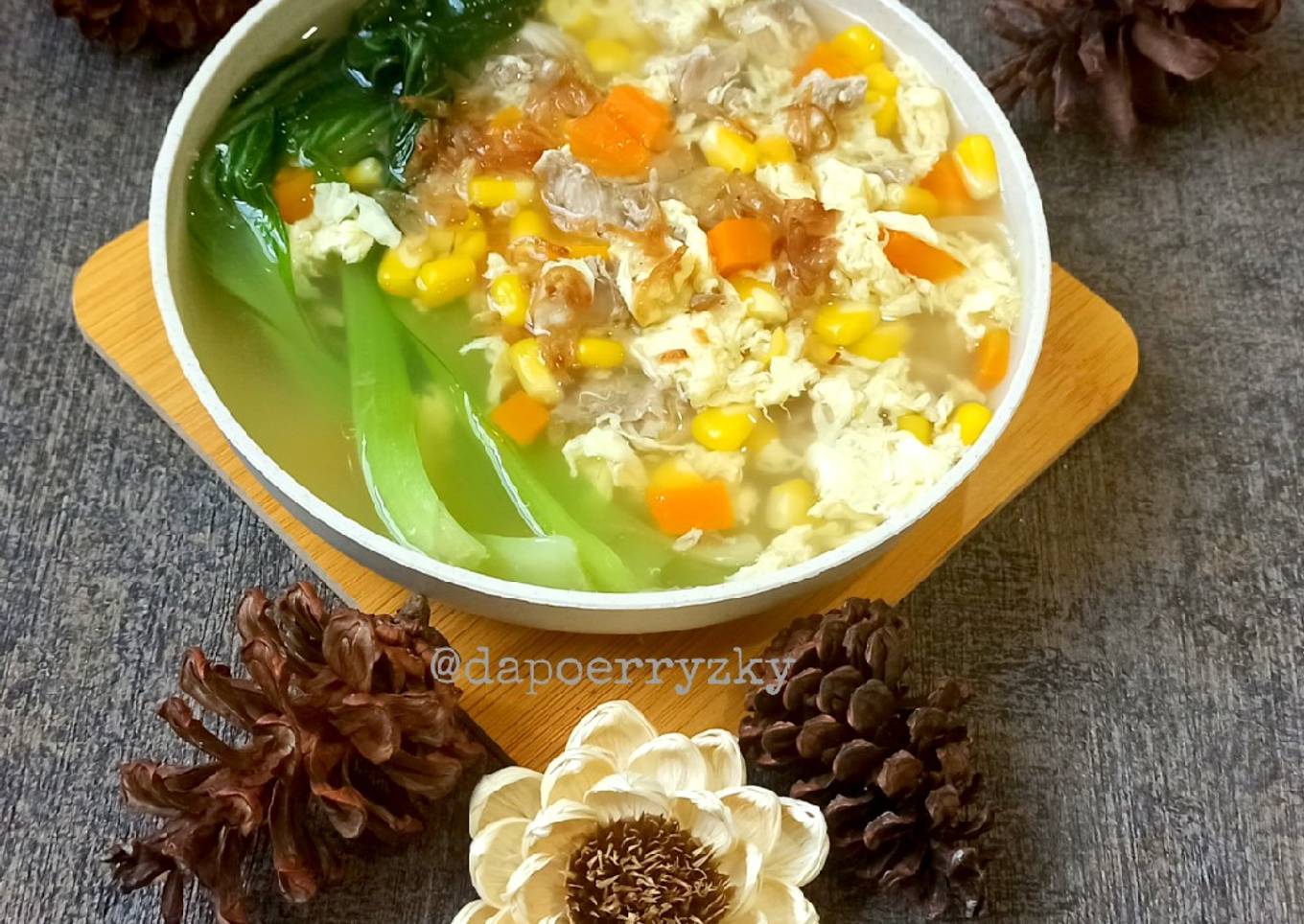 Sup Jagung PokCOY