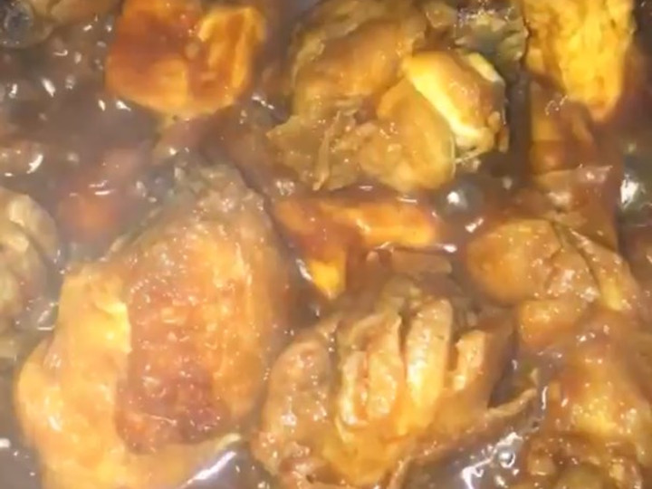 Resep Semur ayam pedas (ayam kecap) Anti Gagal
