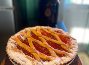 Una foto de Pasta frola de membrillo exquisita !!!