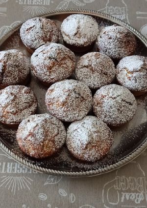 Foto di Muffin mele cioccolato e yogurt kefir fatto in casa