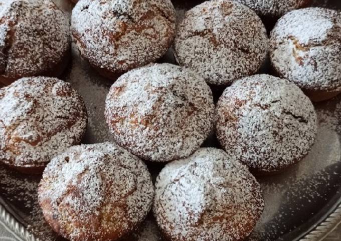 Come a Fai  Preferito Muffin mele cioccolato e yogurt kefir fatto in casa