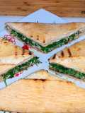 Halas ciabatta szendvics