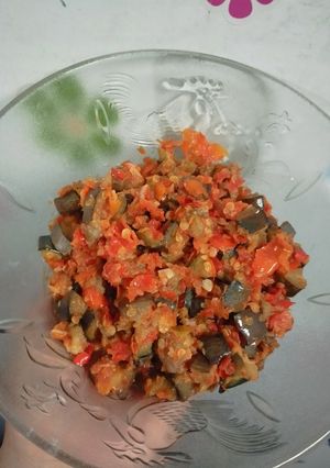 Foto resep Sambal Korek Terong