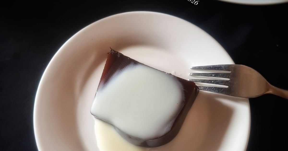 225. Puding Cokelat Vla Vanilla