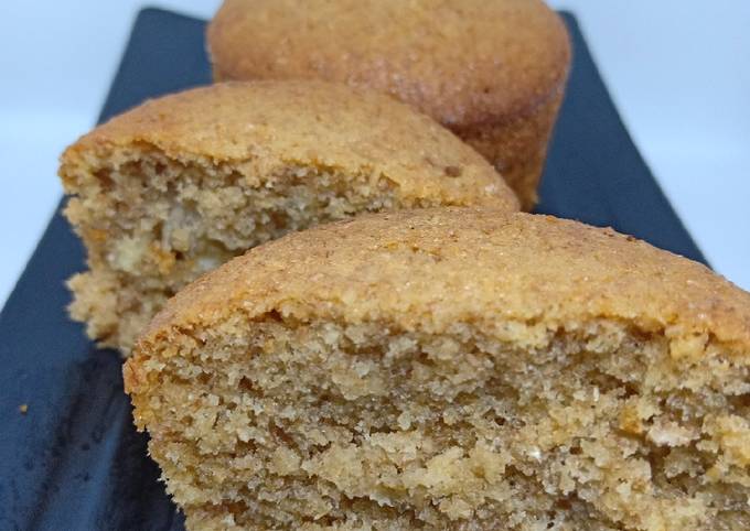 Resep Bano (Banana oats) Bread Anti Gagal