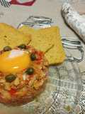 Tartar de fuet