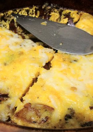 A picture of Frittata a la Cucumbertown-Cookoff.