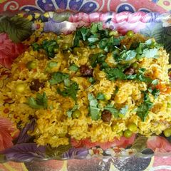 A picture of Veg pulav.