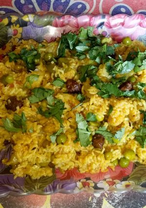 A picture of Veg pulav.