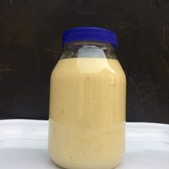 Pineapple, Dates, Tigernut and coconut Juice./Drink A picture of Pineapple, Dates, Tigernut and coconut Juice./Drink.