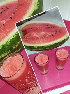 صورة لوصفة عصير الدلاع🍉🍉🍉