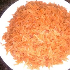 Jollof rice A picture of Jollof rice.