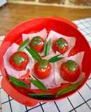 Bánh Nếp Gấc Hình Quả Hồng