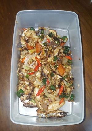 Foto resep Oseng tongkol pedas
