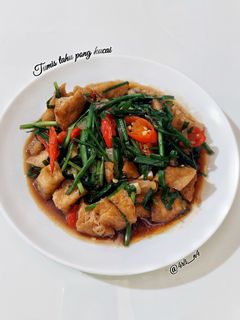 Foto resep Tumis tahu pong kucai