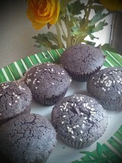 Foto resep Muffin ketan hitam