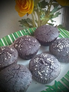 Foto resep Muffin ketan hitam