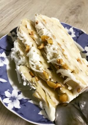 Hình của món Kem chuối sữa tươi.