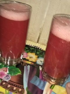 صورة لوصفة عصير فراوله