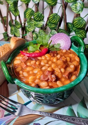 Hagymás bab (Bud Spencer kedvence),ahogy én készítem recept fotója