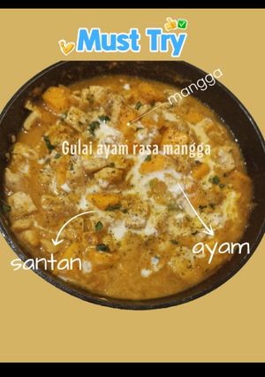 Foto resep Gulai Ayam rasa Mangga