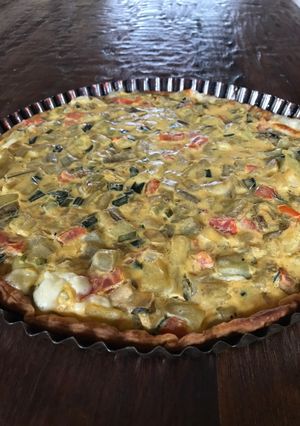 Una foto de Tarta de berenjenas 🍆 ii