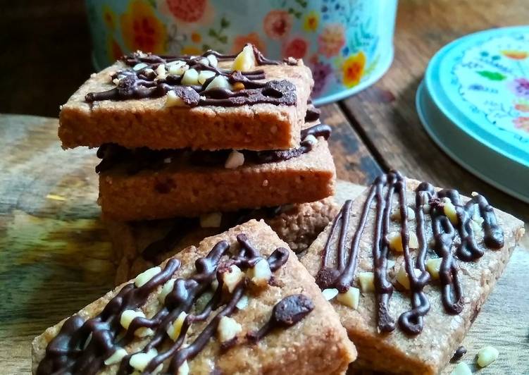 Kepingan Badam Coklat