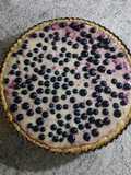 Receta: Kuchen de frambuesa y arándano