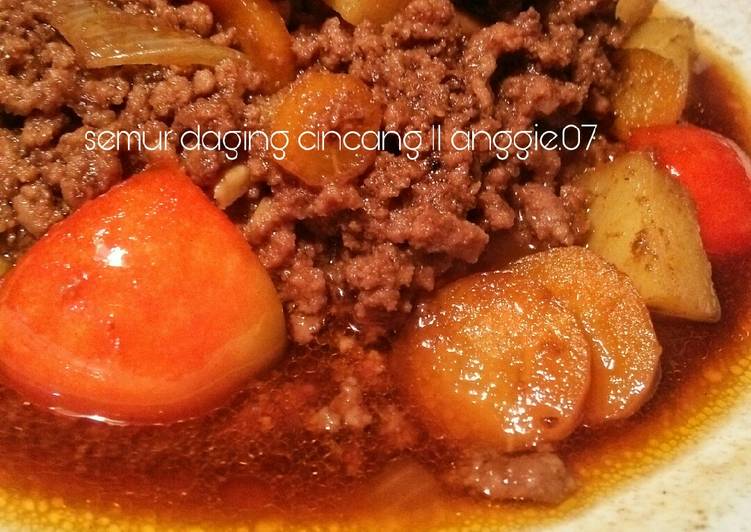 Bumbu Semur daging cincang | Bahan Membuat Semur daging cincang Yang Lezat Sekali