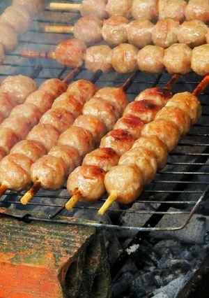 Hình của món Nem nướng nem nướng.