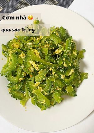 Hình của món Khổ qua xào trứng 🍳.