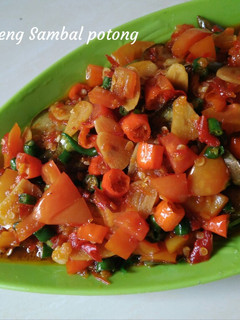 Foto resep Terong Goreng Sambal Potong