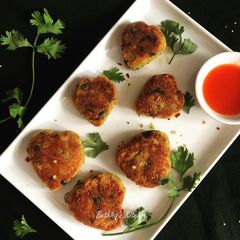 A picture of Foxtail Millet Cutlet.