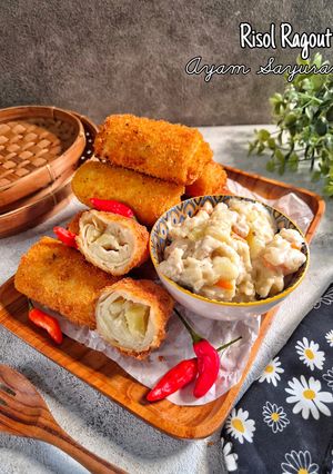 Foto resep Risoles Ragout isi Ayam Sayuran
