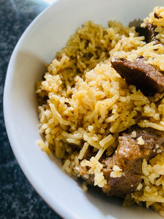 A picture of Mutton Yakhni Pulao.
