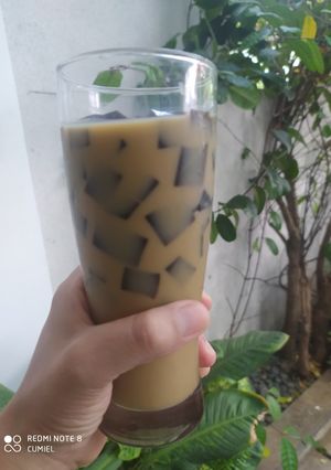 Foto resep Cincau susu gula aren