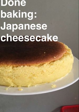 Foto resep Japanese Cheesecake