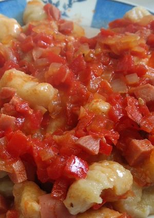 Una foto de Ñoquis sin papas!!! 🍽️
