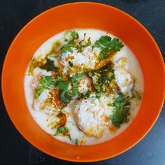 Dahi vada A picture of Dahi vada.
