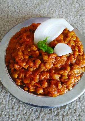 A picture of Lentil curry.