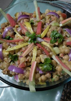 A picture of Masala chhole.