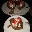 Torta de café y chocolatada 🍓🍓🍓🍫🌰