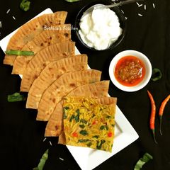 A picture of Stuffed Rice Paratha.