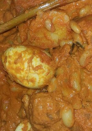 Foto resep Kalio Kacang Es Putih