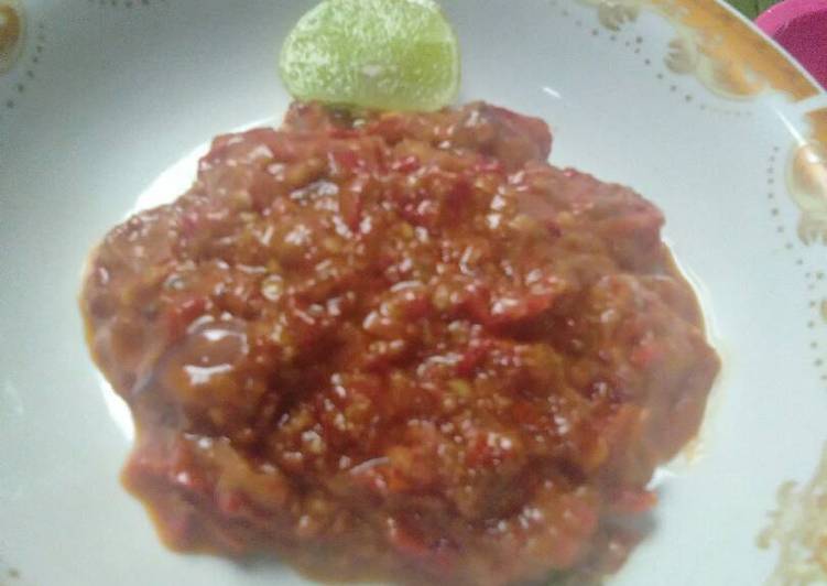 Resep Sambal lamongan, Lezat